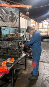 تعمیر تخصصی موتور اسکانیا